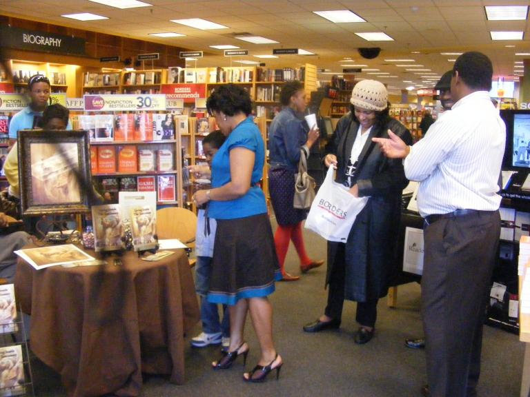 Borders Book Signing