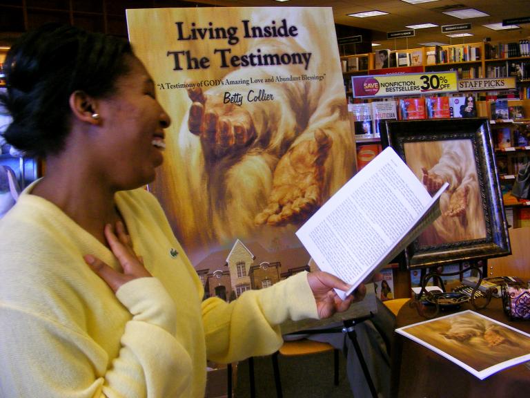 book signing
